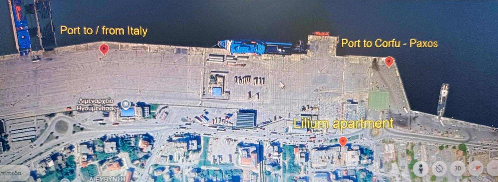 Lilium Luxury Apartment Igumeníca Kültér fotó